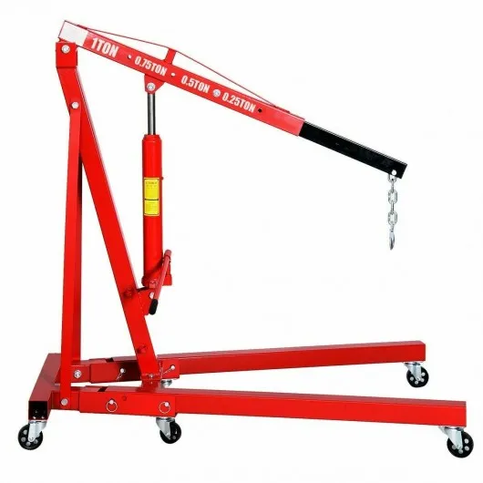 1 Ton Folding Hydraulic Engine Crane Hoist