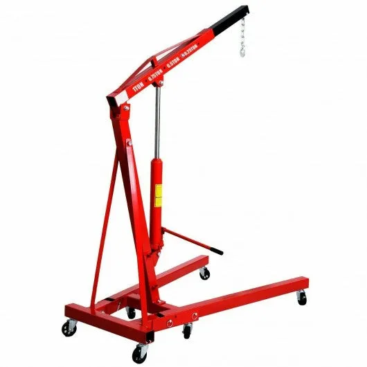 1 Ton Folding Hydraulic Engine Crane Hoist