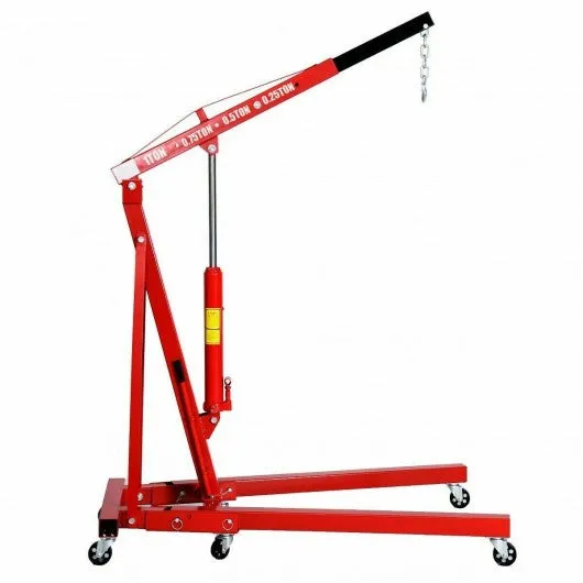 1 Ton Folding Hydraulic Engine Crane Hoist