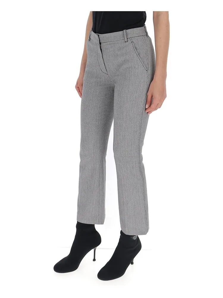 3.1 Phillip Lim Houndstooth Flared Trousers