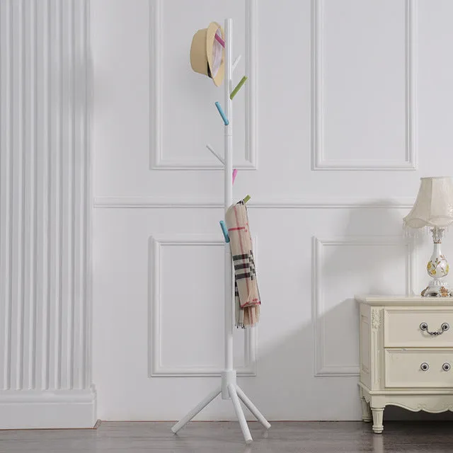 8 Hook Colorful Coat stand