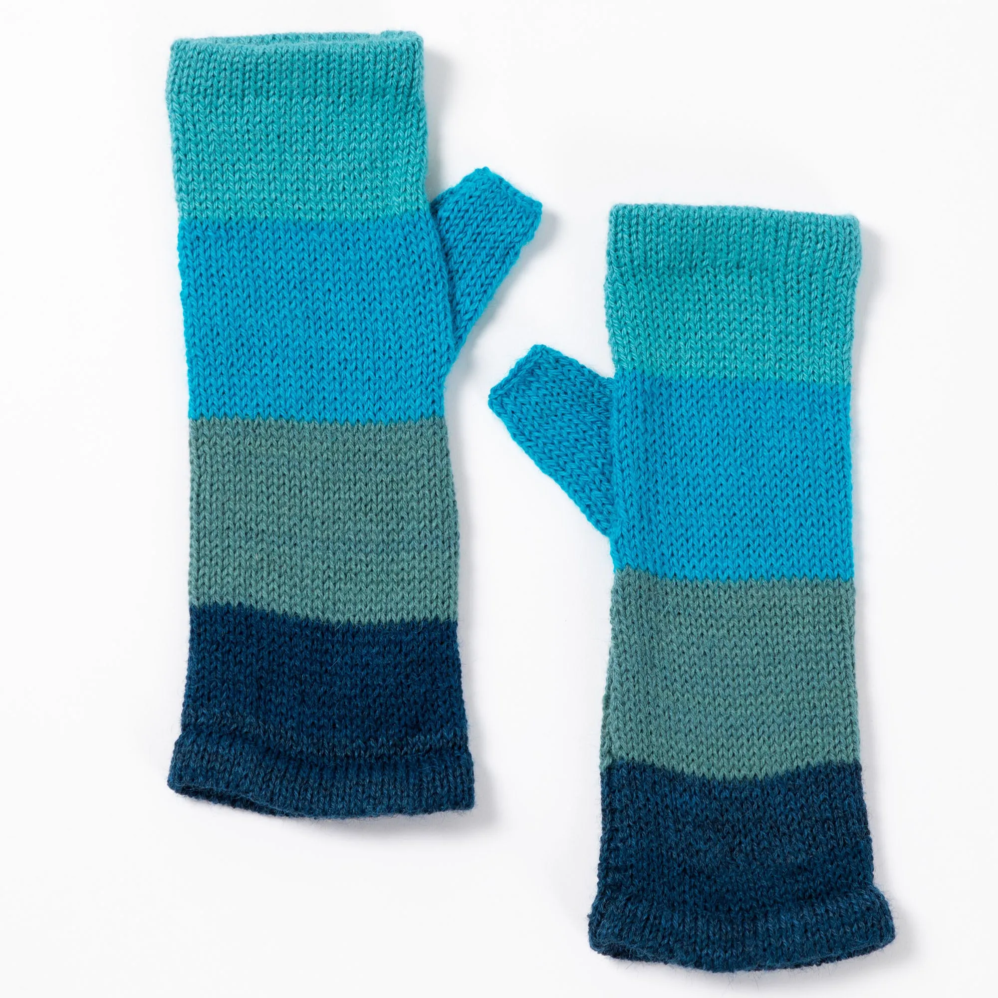 Alpaca Fingerless Mittens | Handmade, Fair Trade, 100% Alpaca Fiber