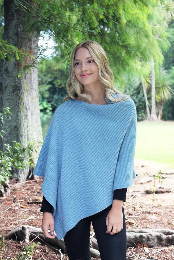 ALPACA RIB PONCHO