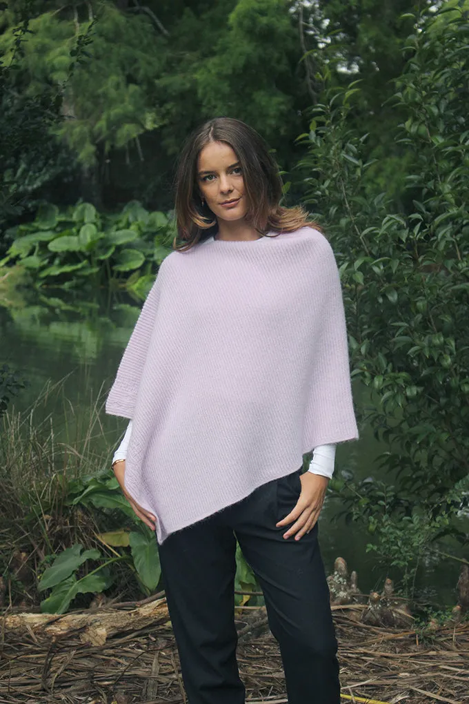 ALPACA RIB PONCHO