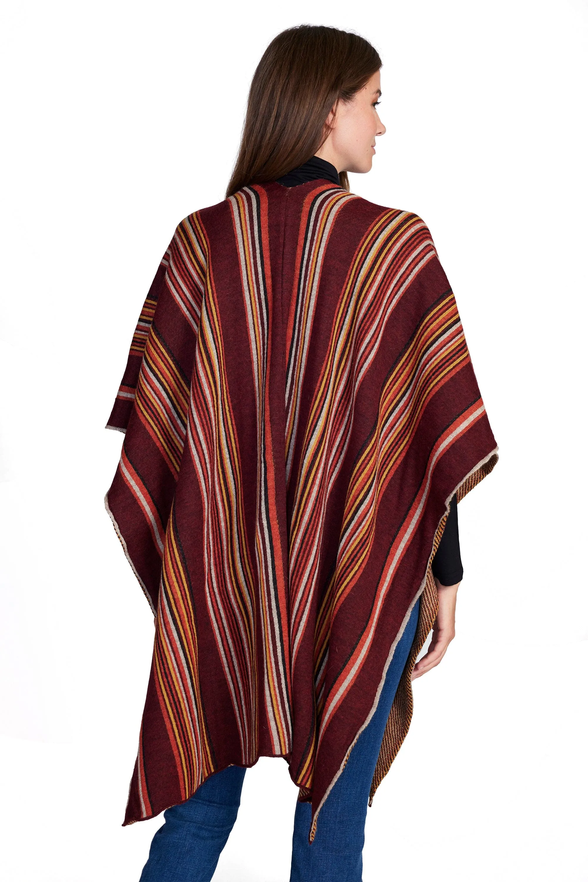 Altiplano Baby Alpaca Poncho - Women's Ruana Wrap