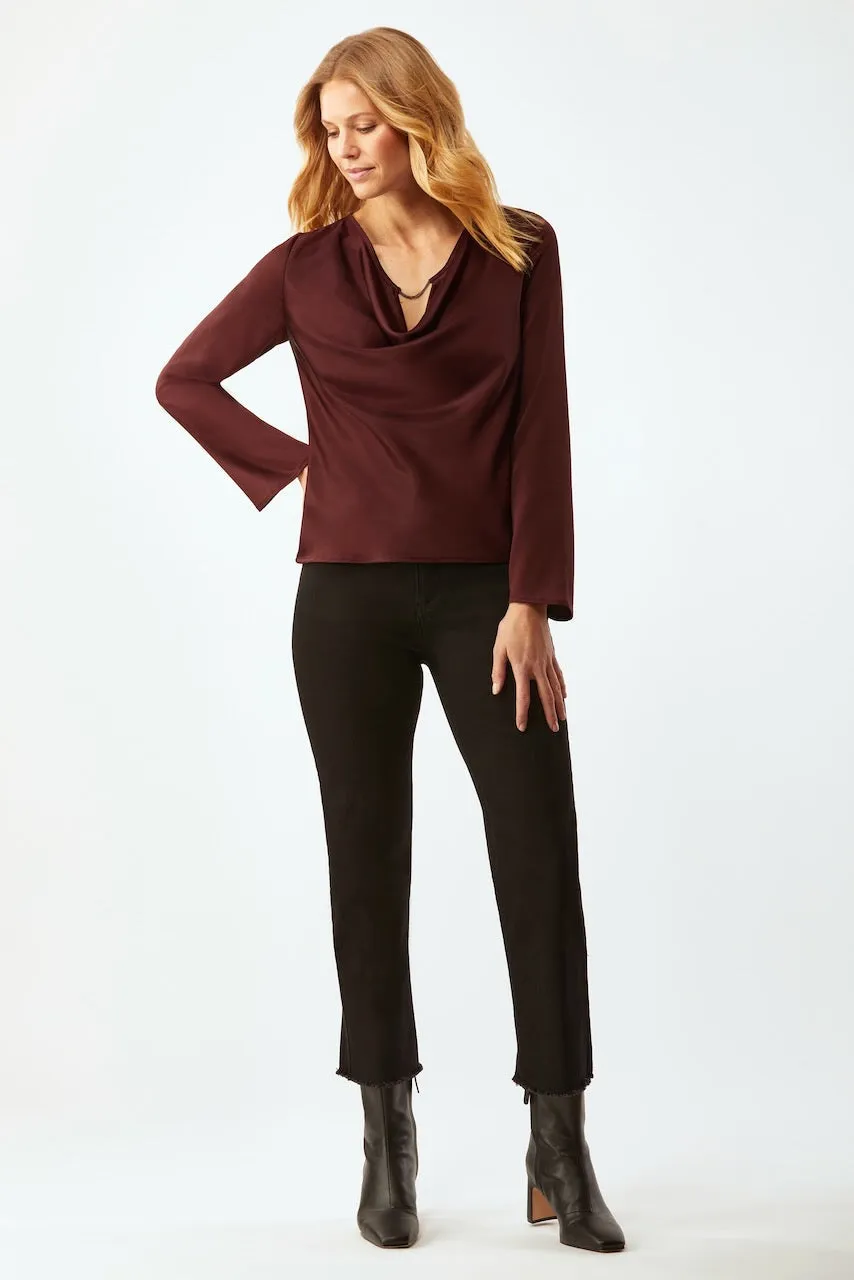 Andrews Draped Blouse