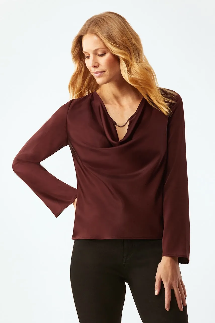 Andrews Draped Blouse