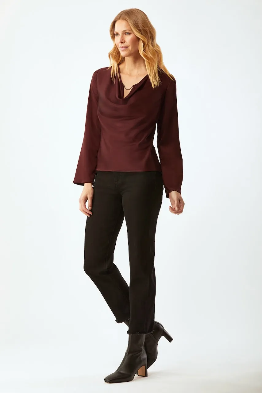 Andrews Draped Blouse