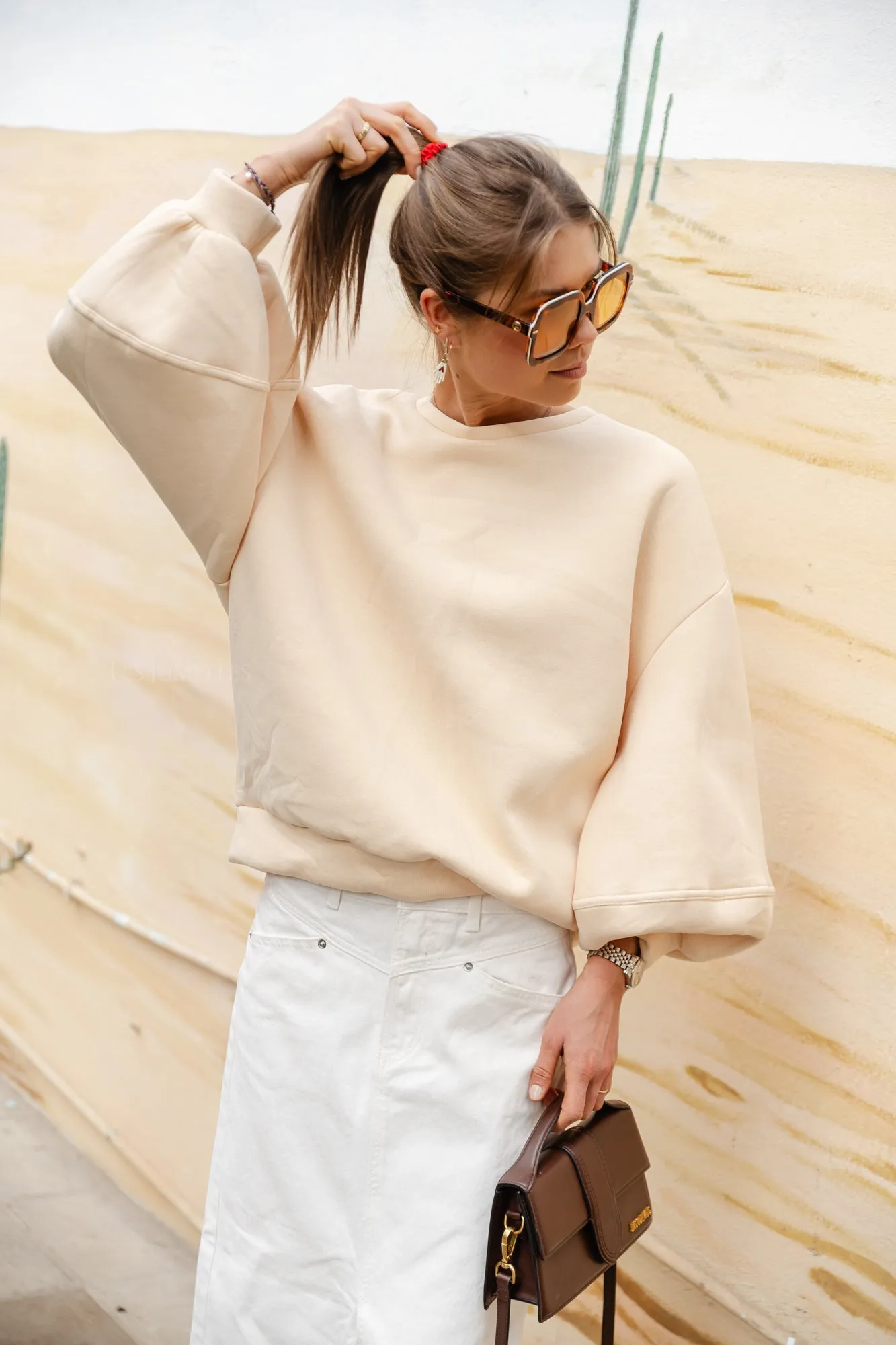 Anke sweater eggshell