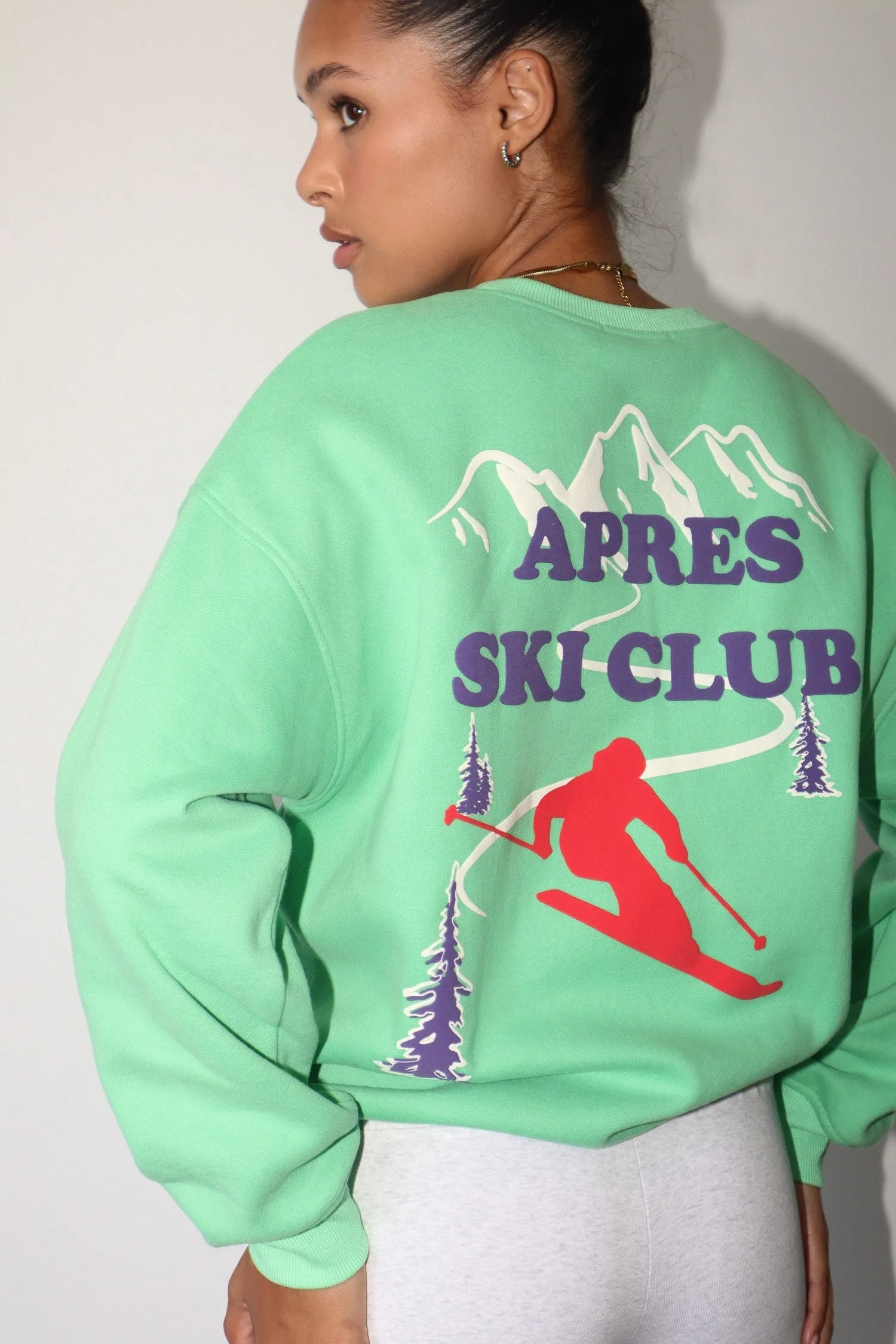 Apres Ski Club Pullover Top Emerald