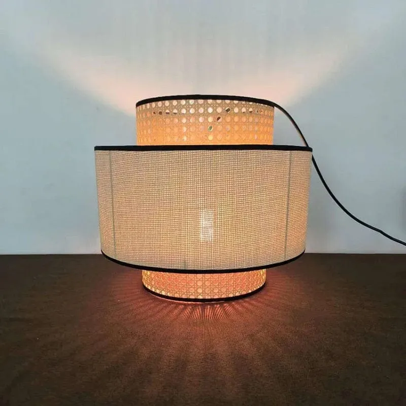 Aryan - Handmade Rattan Woven Pendant Lamp