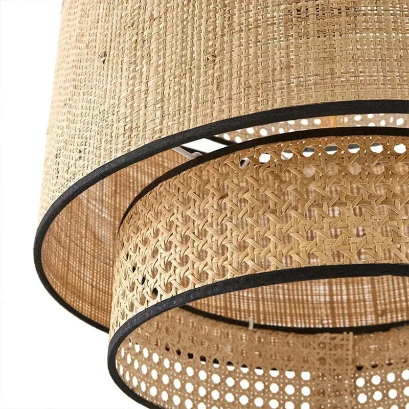 Aryan - Handmade Rattan Woven Pendant Lamp