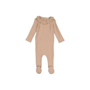 Bebe Collar Overall-Dusty Rose