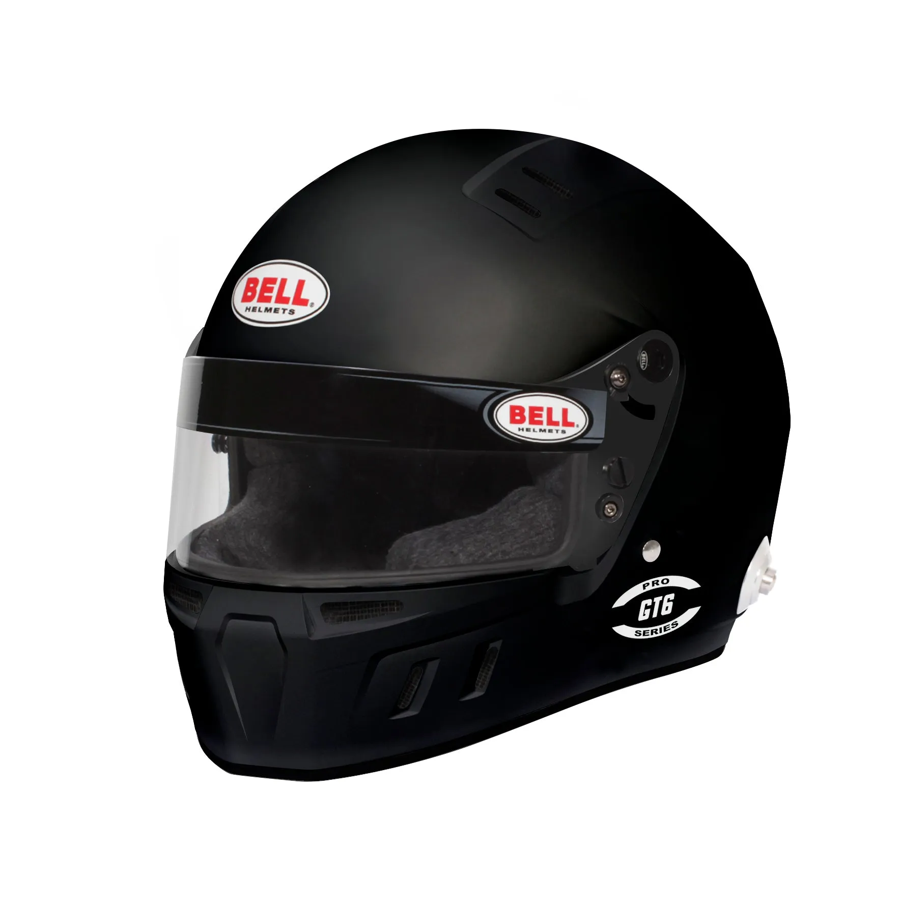 BELL 1341012 GT6 MATTE BLACK Racing helmet full face, HANS, FIA8859-2015, size 55 (6 7/8)