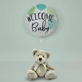 Berkeley Bear & Welcome Baby Balloon