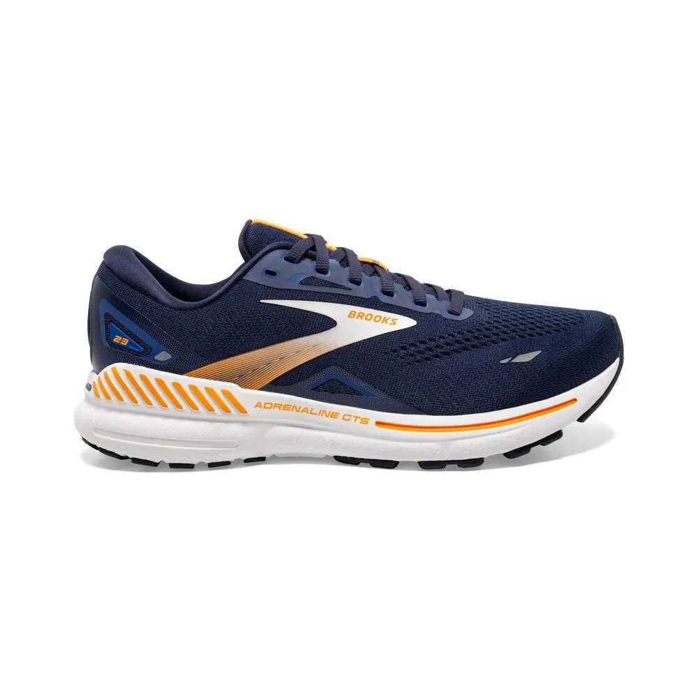 Brooks Adrenaline GTS 23 (Mens) - Peacoat/Ultramarina/Orange