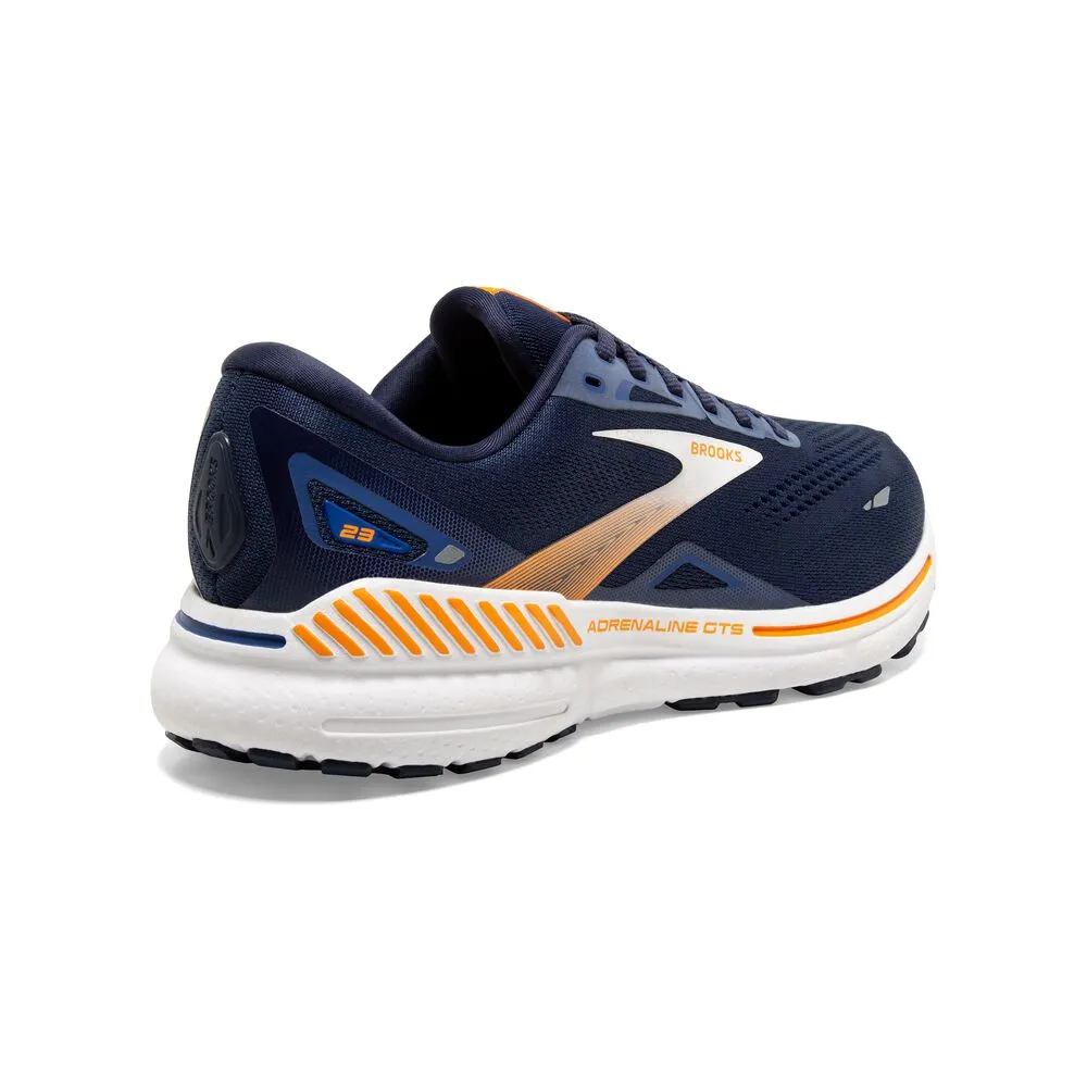 Brooks Adrenaline GTS 23 (Mens) - Peacoat/Ultramarina/Orange