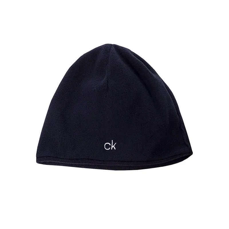 CALVIN KLEIN React Reversible Men's Beanie (Navy/White)