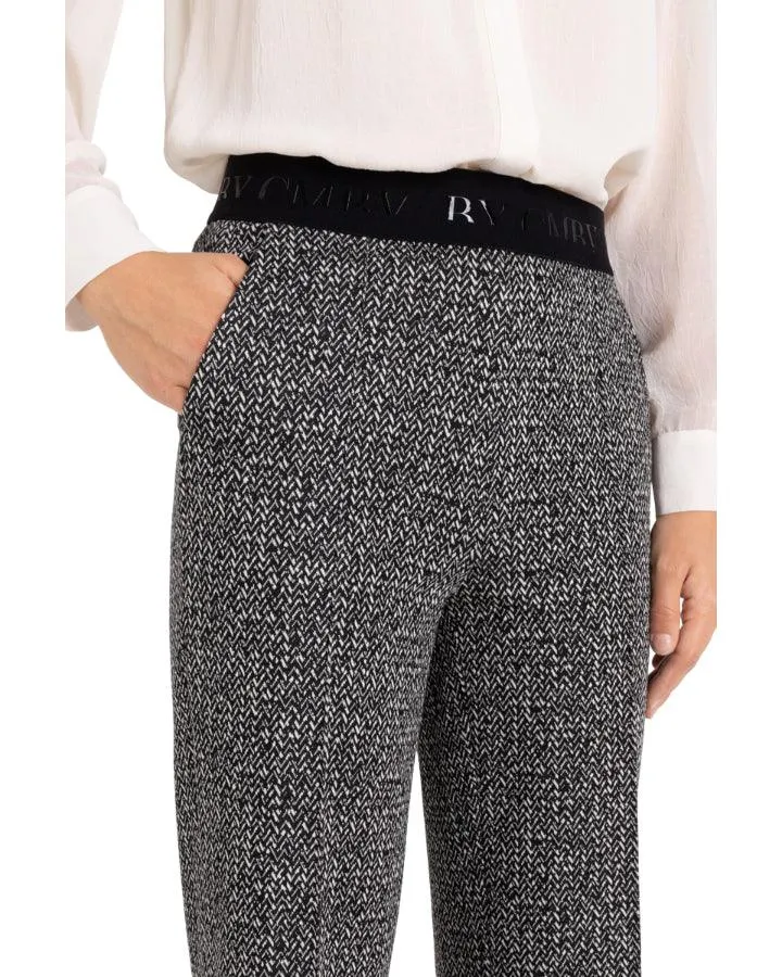 Cambio Ava Herringbone Flared Pant