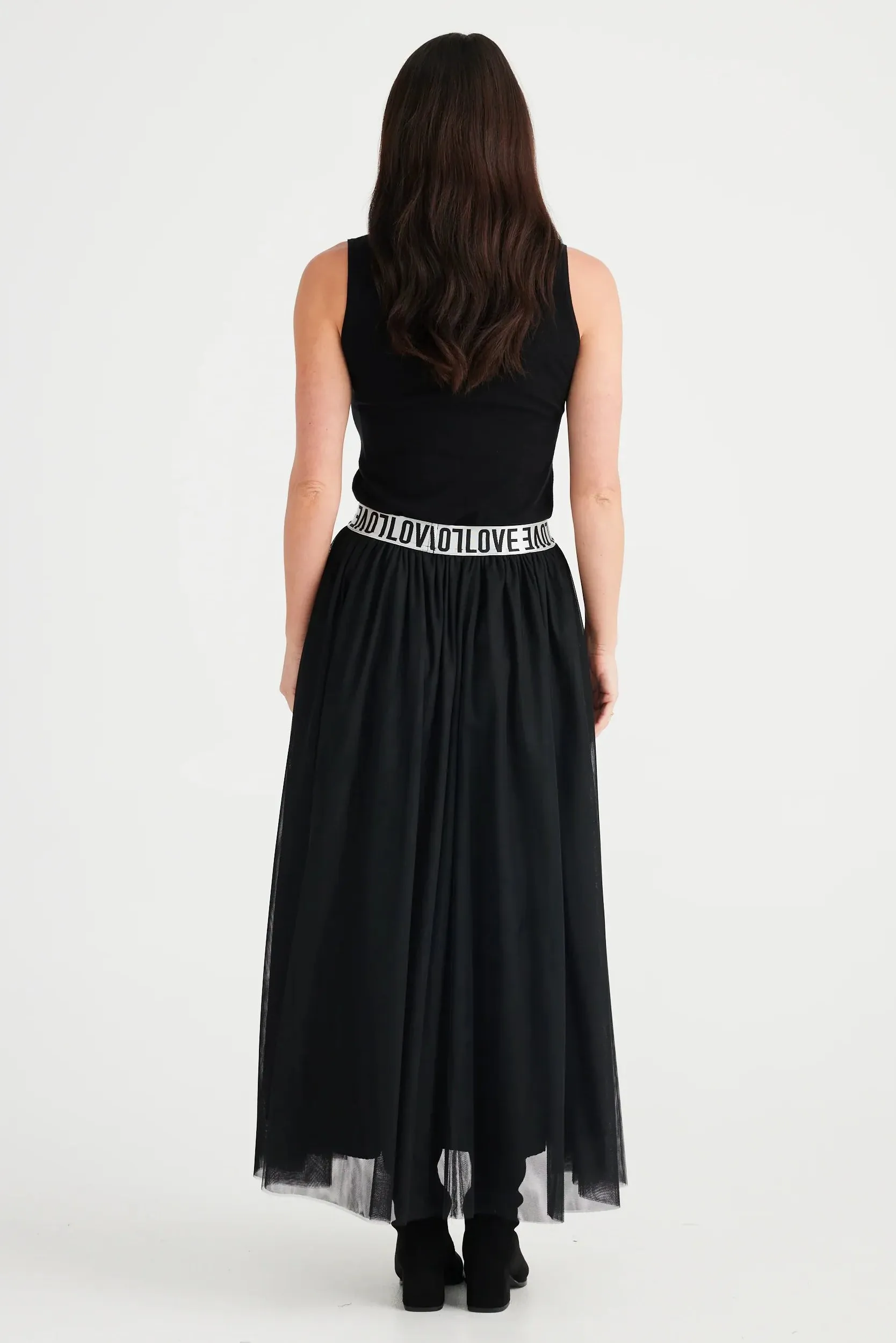 Carrie Skirt in Black with Love