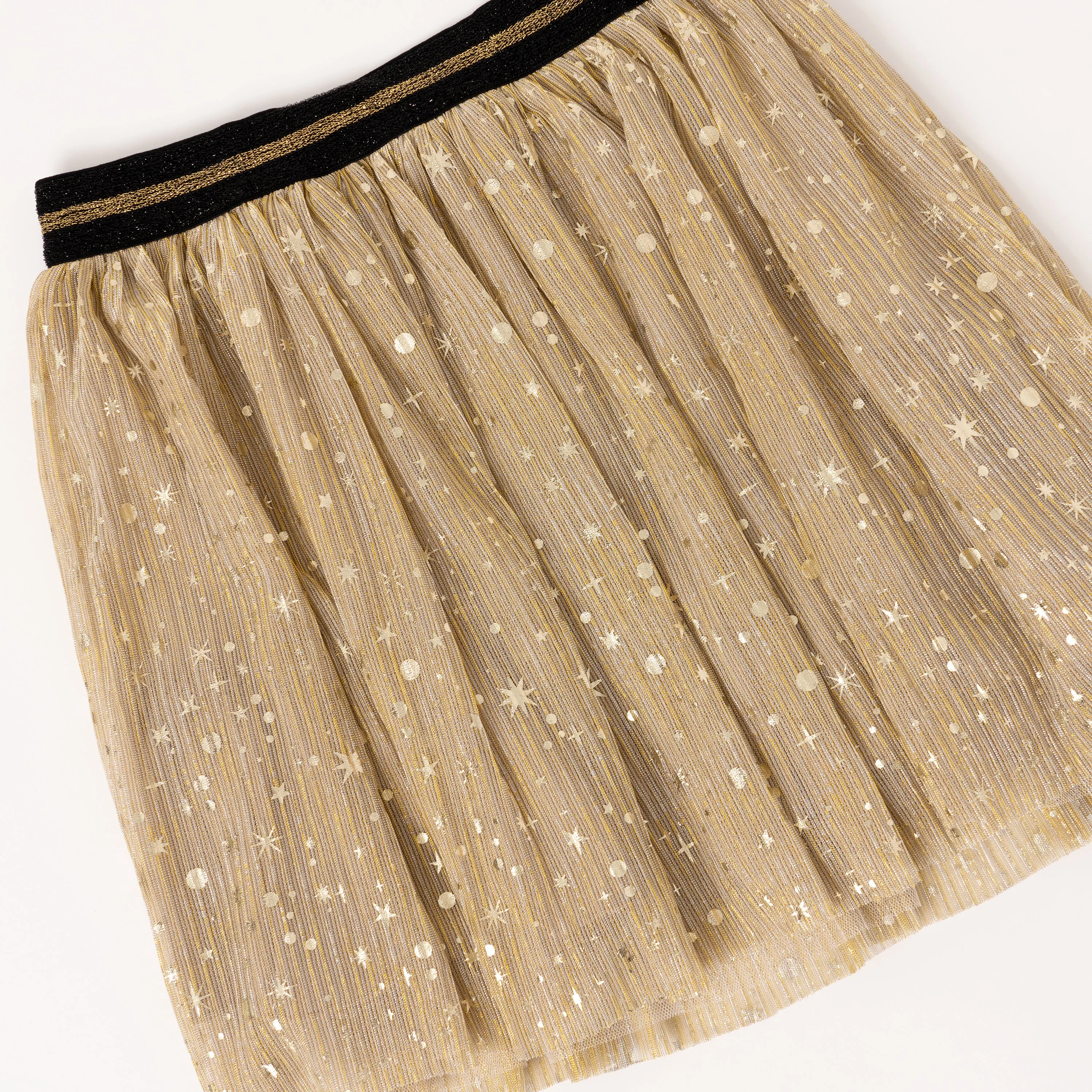 Celestial Pleated Skirt