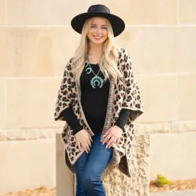 Cheetah Poncho