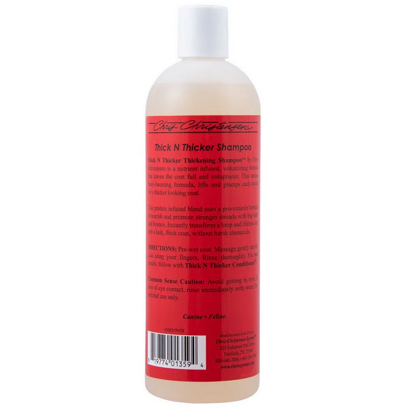 Chris Christensen Thick N Thicker Shampoo For Dogs, 16oz