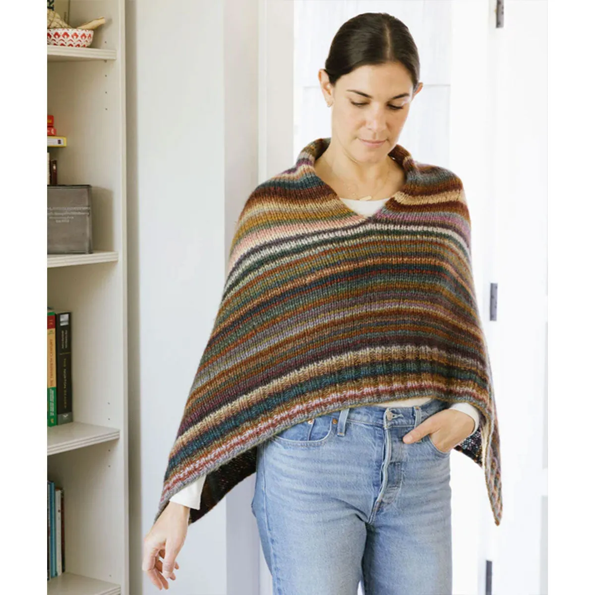 Churchmouse Classics Patterns - Chunky Seamless Poncho