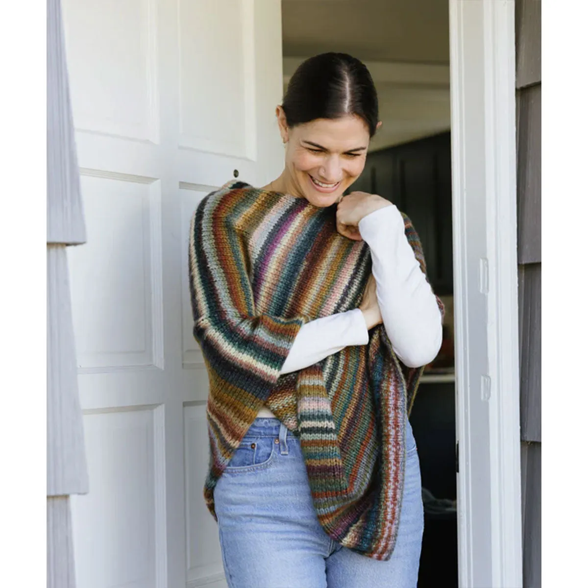 Churchmouse Classics Patterns - Chunky Seamless Poncho