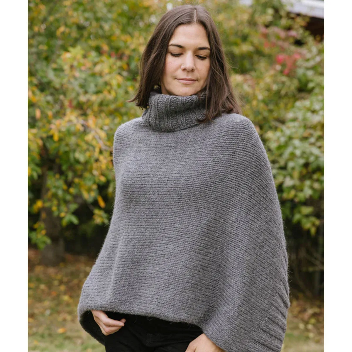 Churchmouse Classics Patterns - Chunky Seamless Poncho