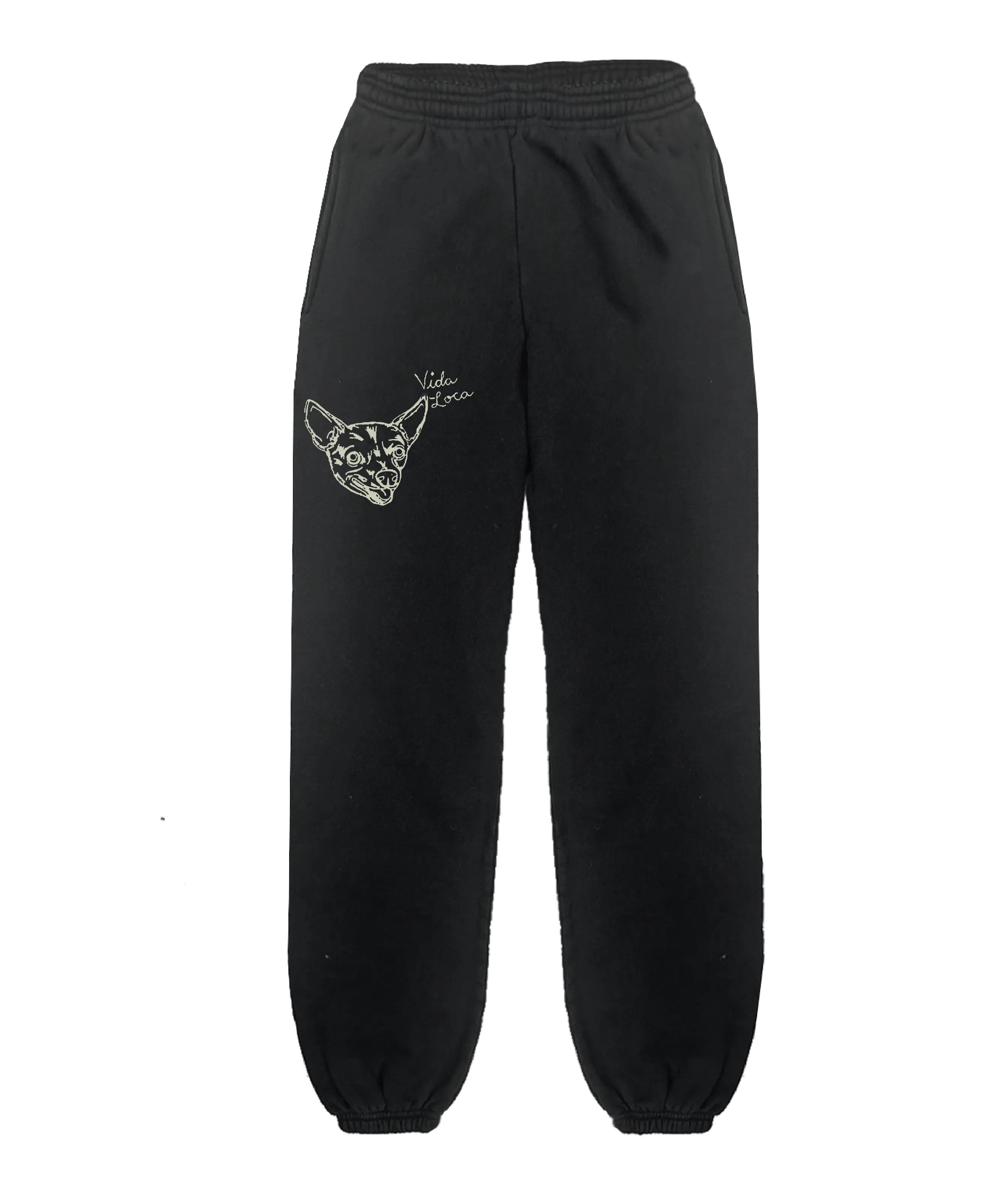 Custom Pet Portrait Heavy Fleece Sweatpant