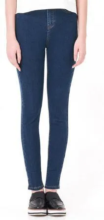 Denim Women's Jeans High Waist Stretchable Skinny Pants Trousers