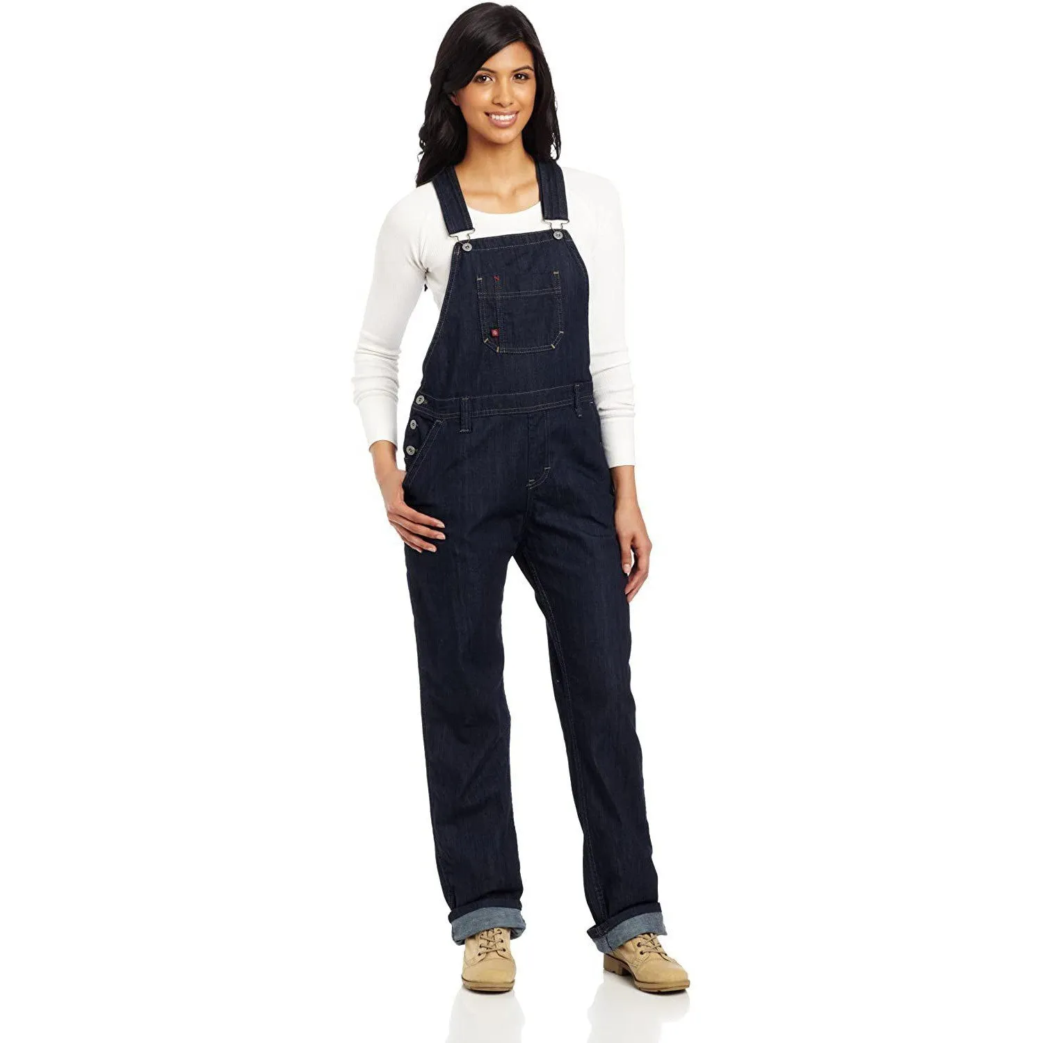 Dickies Women's Denim Bib Overall