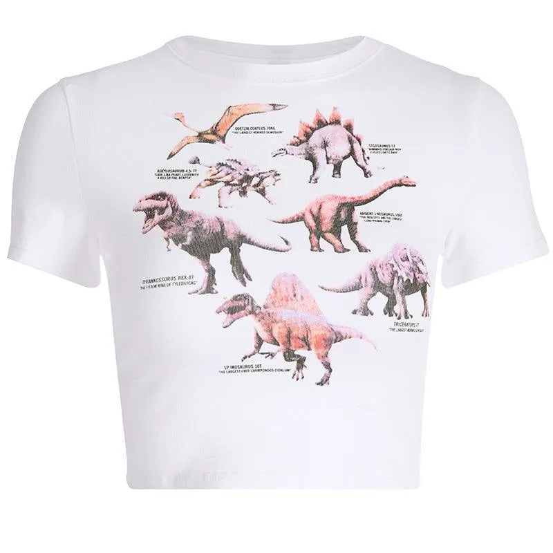 Dino Crop Top