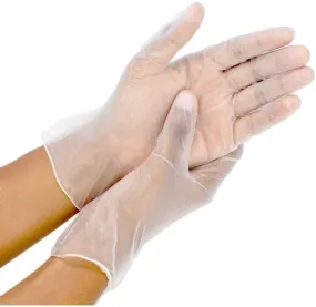 Disposable Vinyl Gloves, Multi-Purpose, Powder Free, OSFM (Pack of 1000)