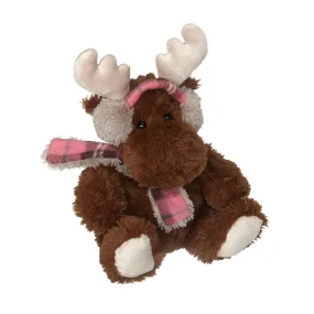 Duffy Moose with Pink Ear Muff 8"