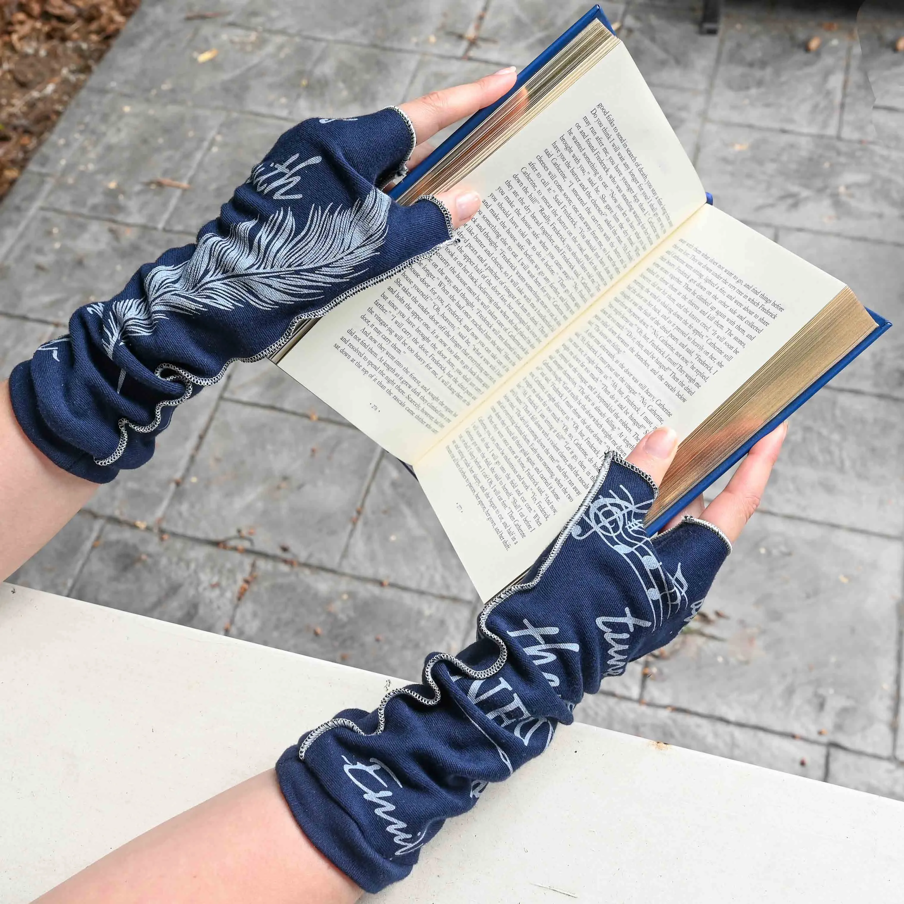 Emily Dickinson Writing Gloves