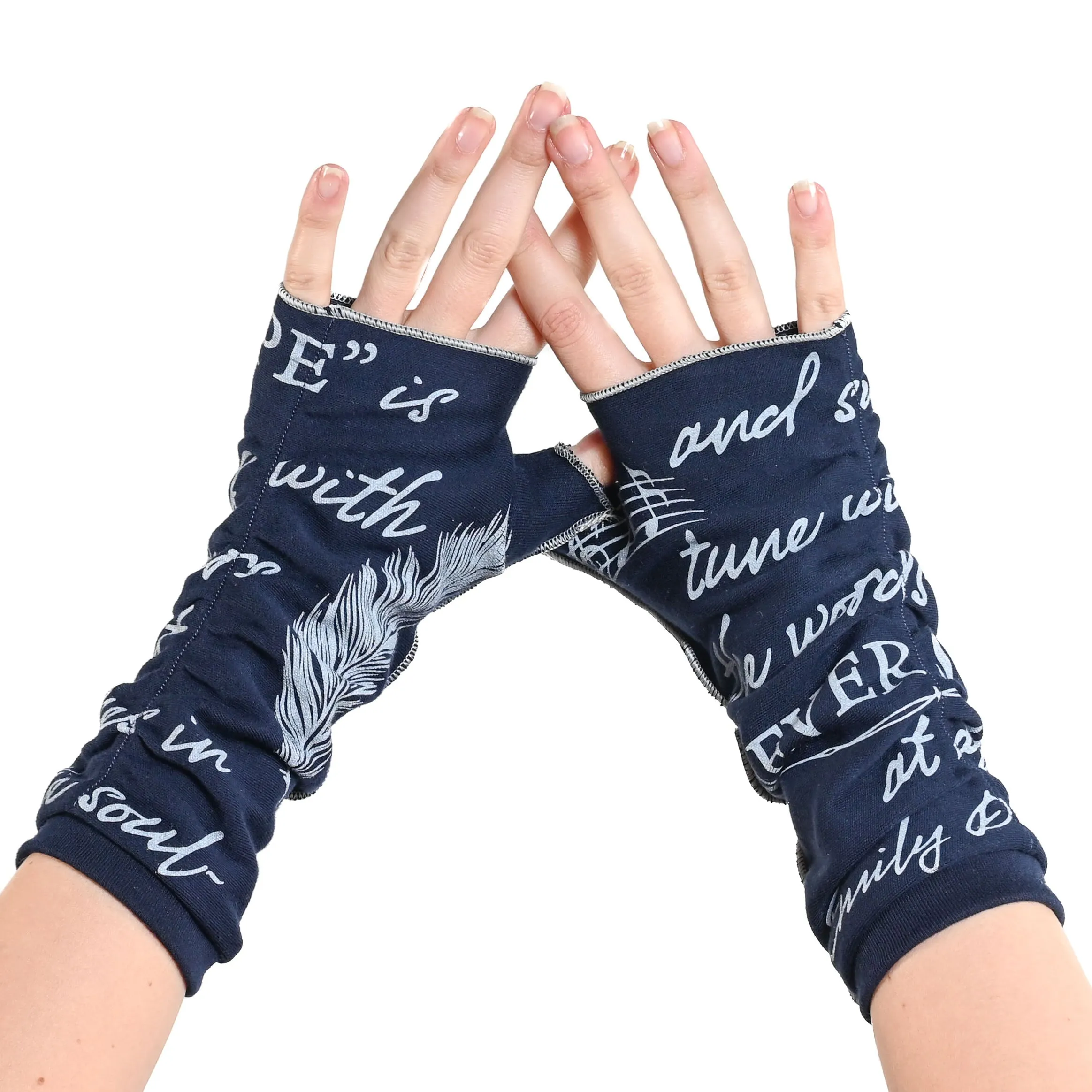 Emily Dickinson Writing Gloves