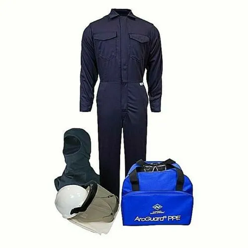 Enespro National Safety Apparel KIT2CV08NGB 8cal Arcguard Arc Flash Kit