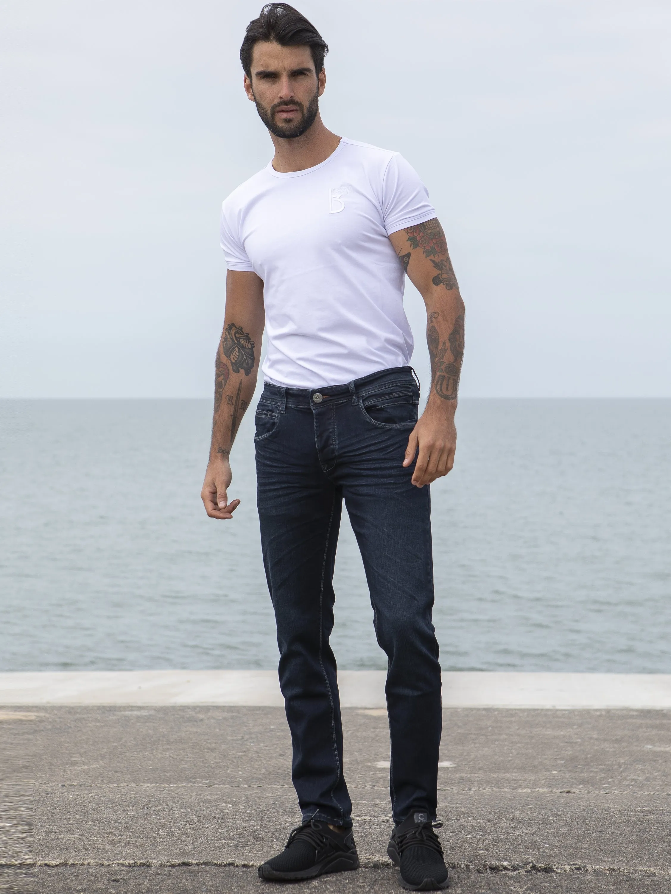 ETO | Designer Mens Reflex Super Skinny Denim Jeans