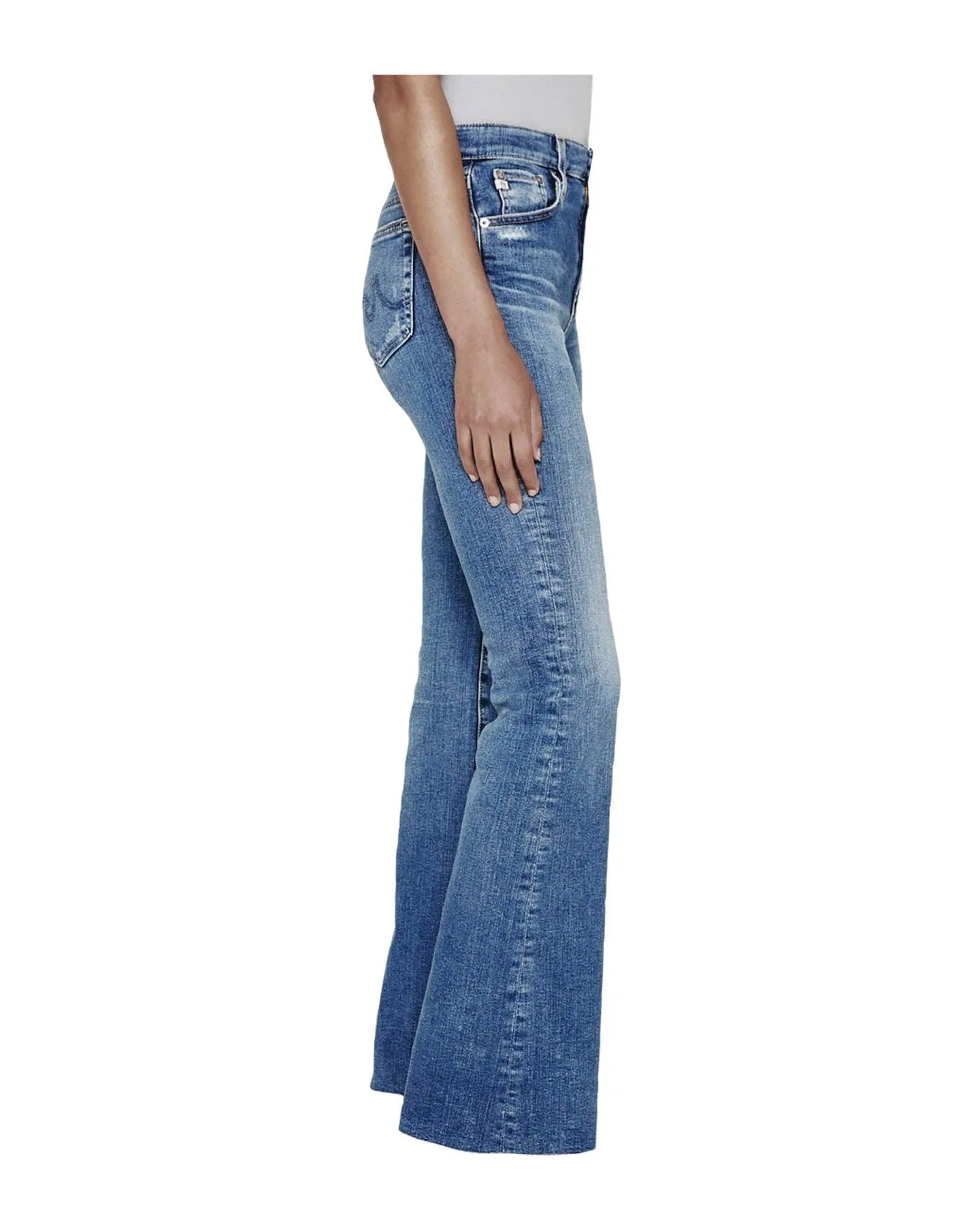 Farrah High Rise Skinny Flare Jeans