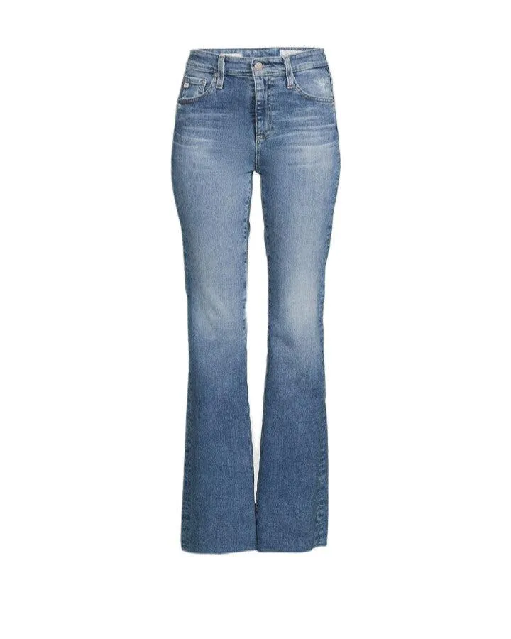 Farrah High Rise Skinny Flare Jeans