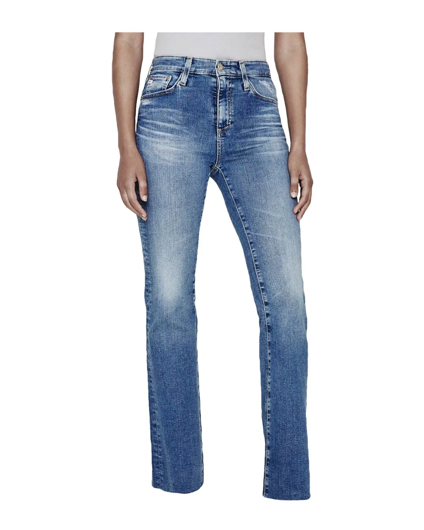 Farrah High Rise Skinny Flare Jeans