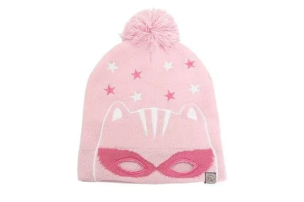 Flapjack Kids FJKKT784 Tuque Tricot Cat, M/L (2-6 Years)