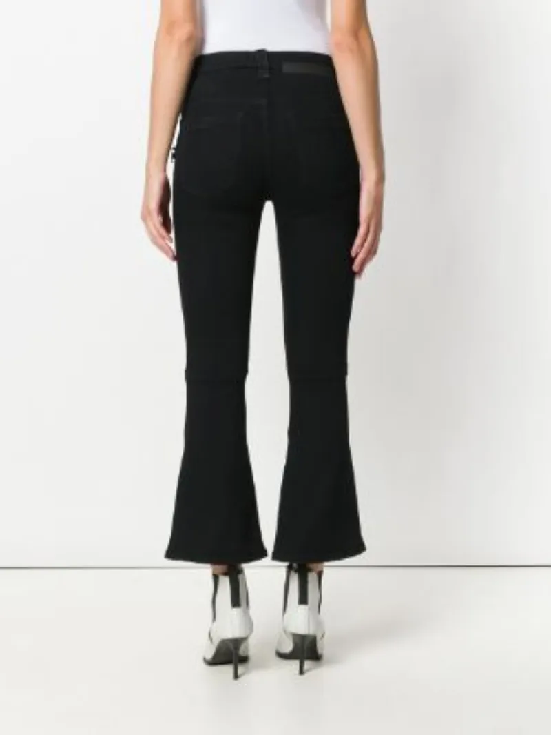 Flared Cropped Jeans