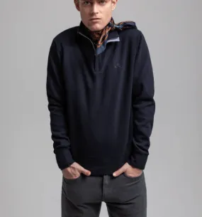 GANT - 3XL - Sacker Rib Half Zip, Navy