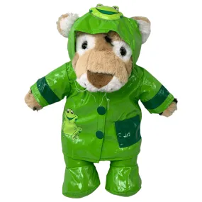 Green Frog Rain Coat Gift Set