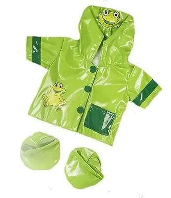 Green Frog Rain Coat Gift Set