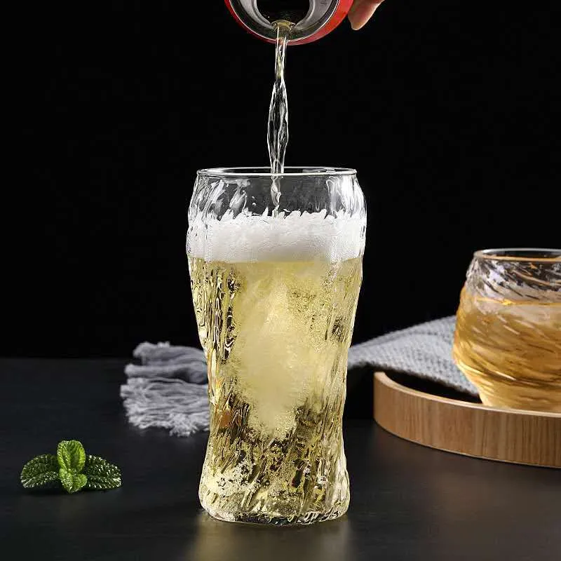 Hammered Glass Creative Whiskey Glass