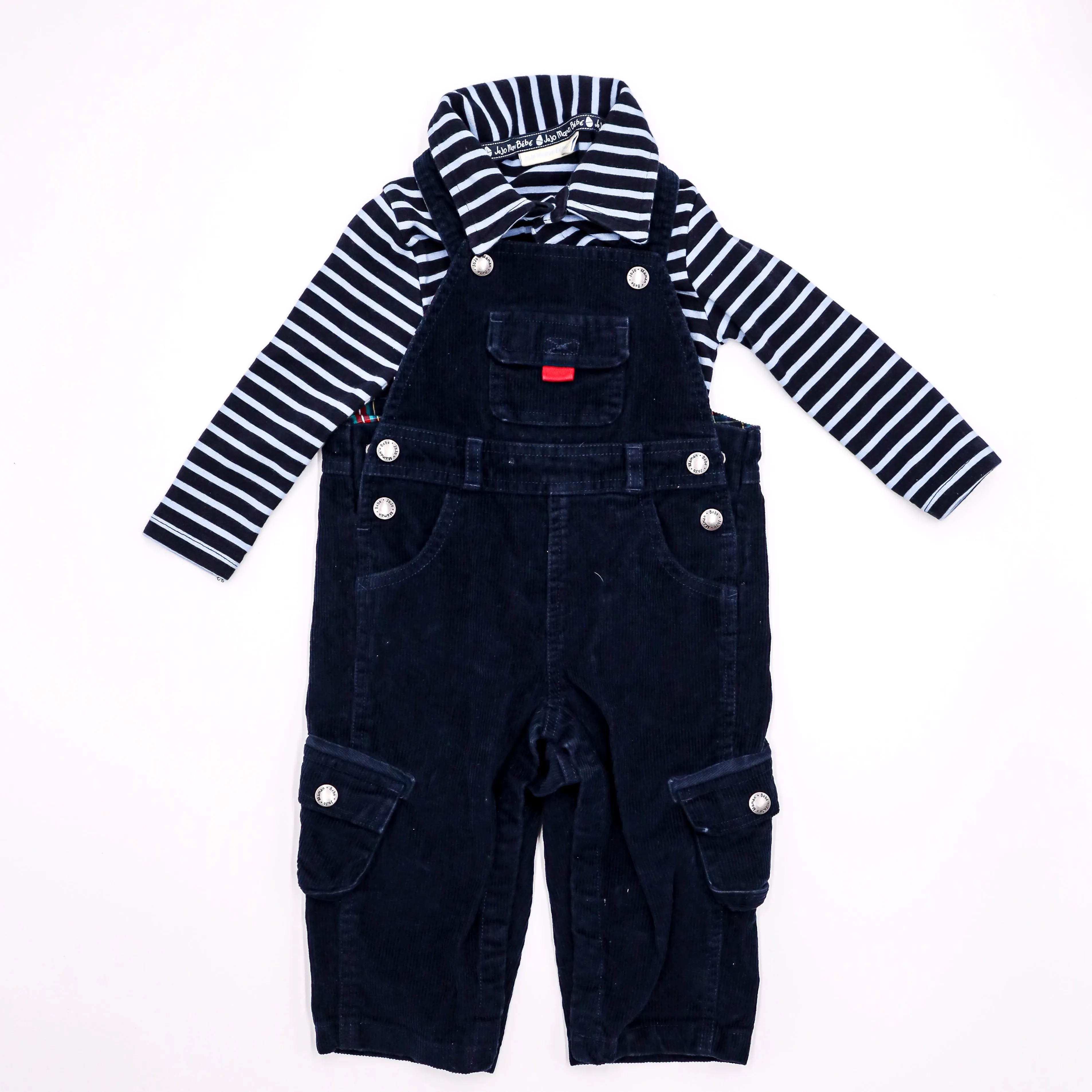 JoJo Maman Bebe Overall Set